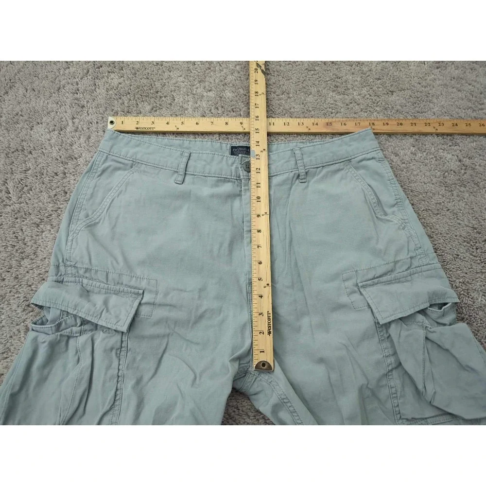 Levi's Strauss Cargo Shorts Mens 36 Gray Inseam: 7.5